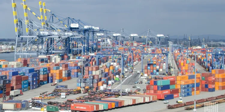 Port of LA whittles dwell time despite record container volumes