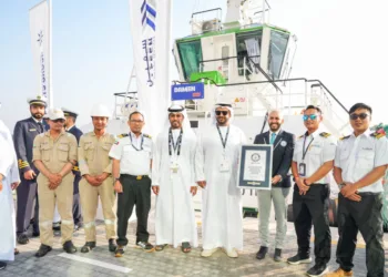 SAFEEN Group, DAMEN set Guinness World Record™️ for most powerful electric tugboat