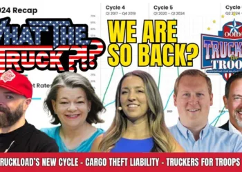Truckload’s new cycle; Truckers for Troops; organized cargo crime rings | WHAT THE TRUCK?!?