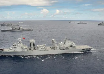 China deploys navy in drills around Taiwan