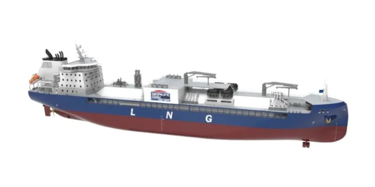 Equatorial books LNG bunkering newbuild at CIMC SOE