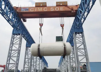 Fuzhou Wuyang signs for LNG bunker newbuilds at CIMC SOE