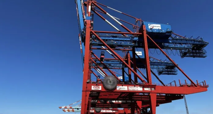 German terminals adopt new coating system for STS crane repairs