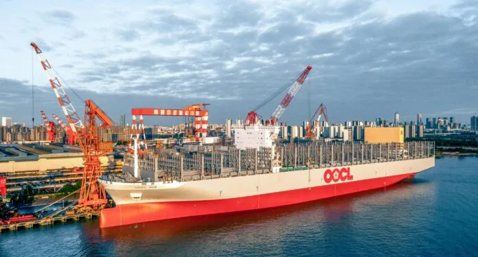 OOCL unveils OOCL Iris: Next-Gen 16,828 TEU Smart Vessel
