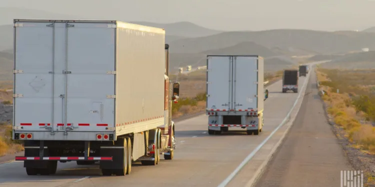 Truckload dry-van market continues to experience strong response to peak season