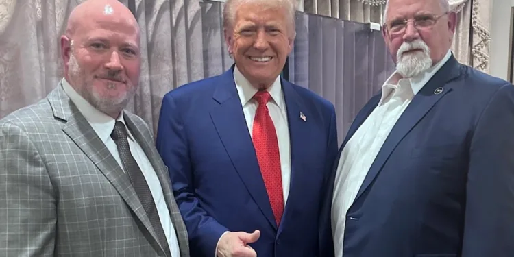 Trump comes out in support of dockworkers in automation battle on US east coast