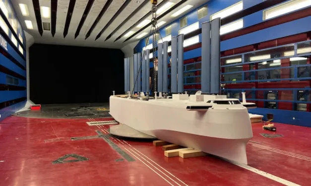 Wallenius Marine trials ship design for world’s first wind-powered PCTC vessel