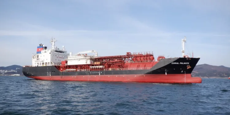 Anthony Veder buys ethylene carrier from ADNOC