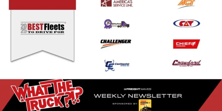 Best fleets to drive for in ’25