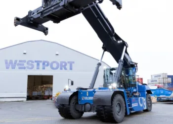 Kalmar delivers electric reachstackers to Westport’s Norwegian terminal
