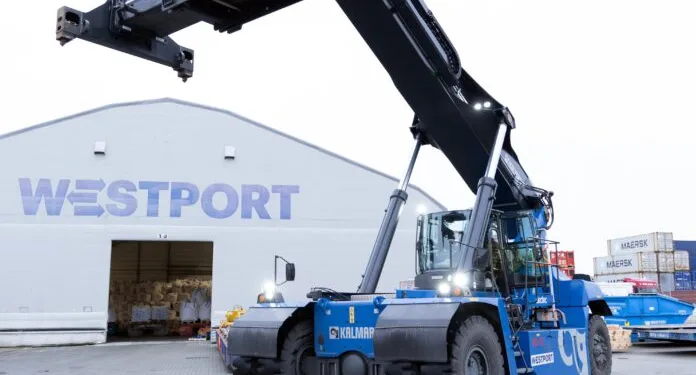 Kalmar delivers electric reachstackers to Westport’s Norwegian terminal