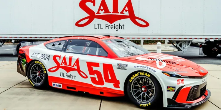 Saia starts its engines: LTL carrier will sponsor a leading NASCAR team