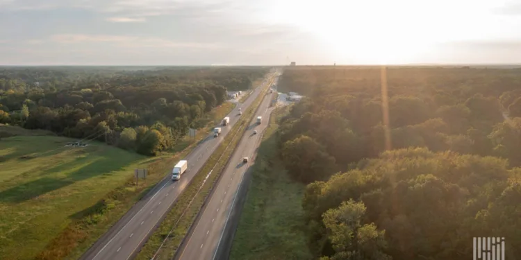 The trucking market is still headed in the right direction