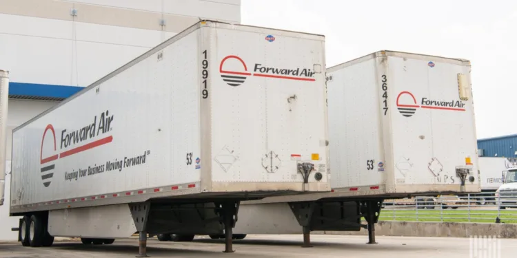 Forward Air gains needed breathing room, awaits demand recovery