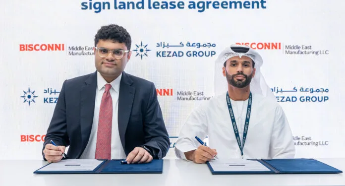 KEZAD signs 50-year agreement with Bisconni for new manufacturing facility in Abu Dhabi