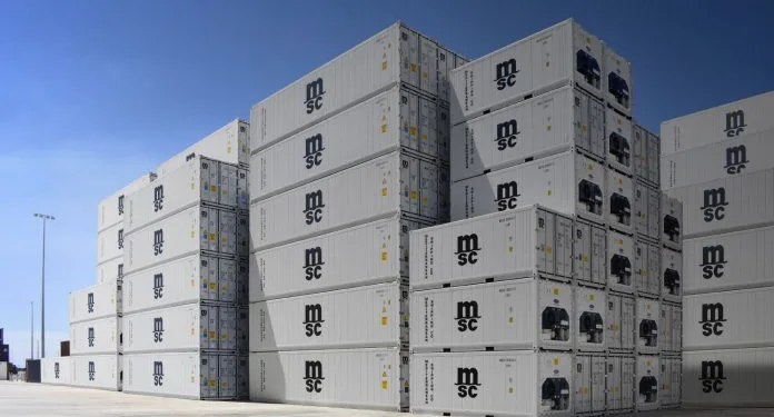 MSC unveils new reefer container monitoring system