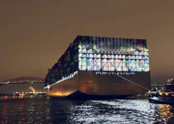 OOCL Iris sets multiple records with landmark US East Coast port calls