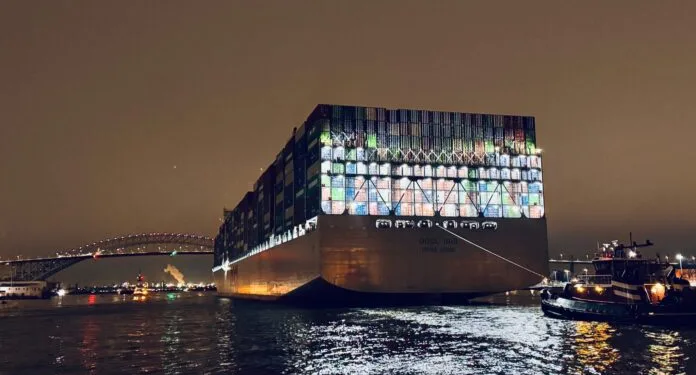 OOCL Iris sets multiple records with landmark US East Coast port calls