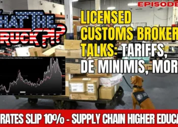 Spot rates slip 10%; licensed customs broker talks tariffs; stolen chassis ring | WHAT THE TRUCK?!?