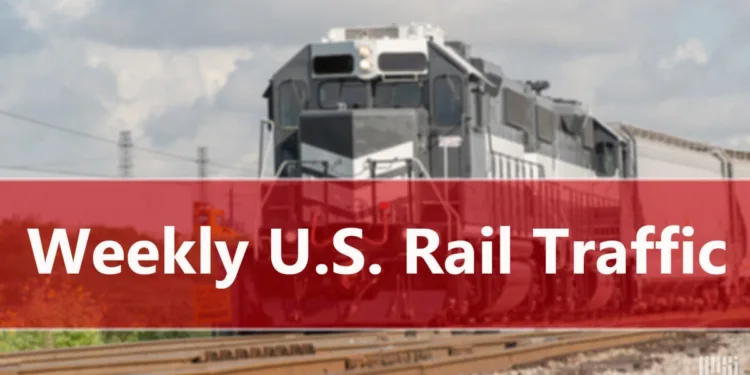 US weekly rail volume falls compared to 2024