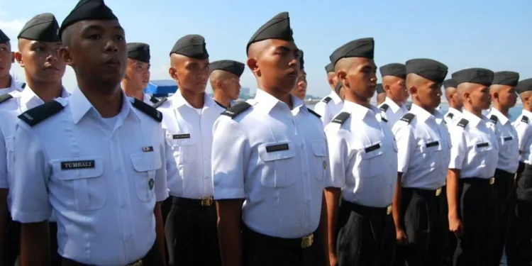 A blank spot in cadet training?