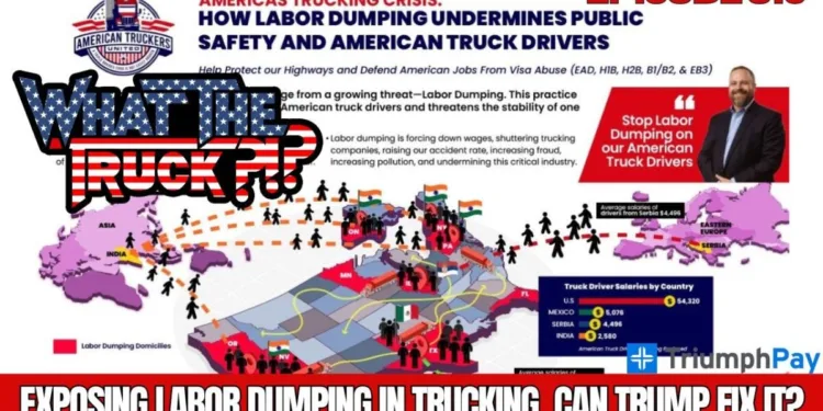American Truckers United exposes labor dumping in trucking; will Trump fix it? | WHAT THE TRUCK?!?