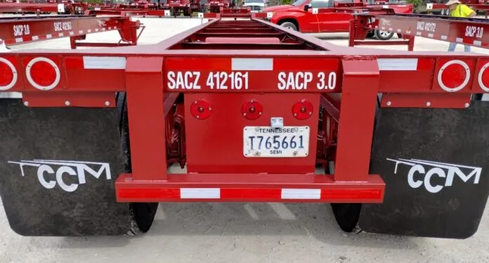 CCM rolls out 12,000th refurbished chassis to South Atlantic Chassis Pool