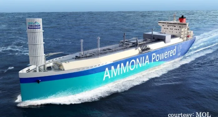 ClassNK grants AiP for large ammonia-powered carrier