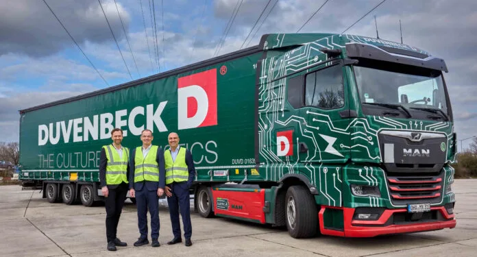 Duvenbeck introduces series operations with MAN electric trucks for Volkswagen Logistics
