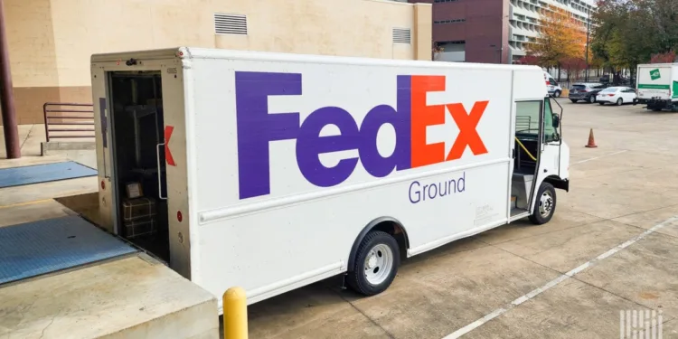 FedEx says economic uncertainty slowing parcel and freight demand