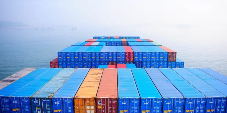 Korean boxship loses containers overboard in stormy Bering Strait