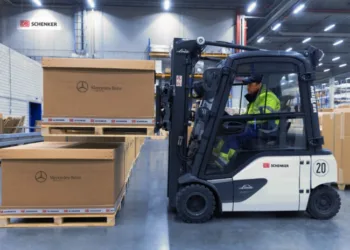 Mercedes-Benz places record SAF order from DB Schenker to reduce CO2 emissions