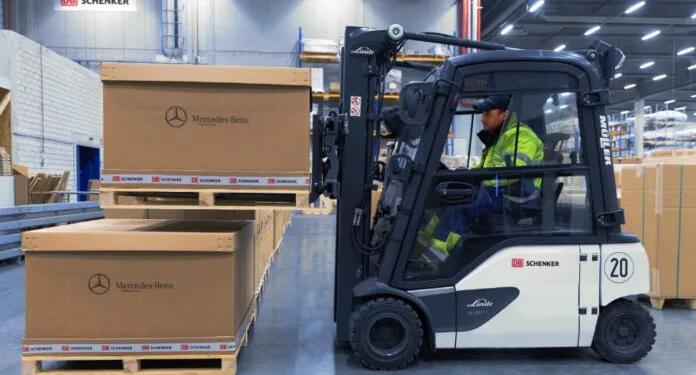 Mercedes-Benz places record SAF order from DB Schenker to reduce CO2 emissions