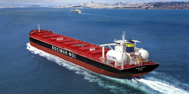 MOL and CMB.TECH join forces for world’s first ammonia dual-fuel capes and chemical tankers