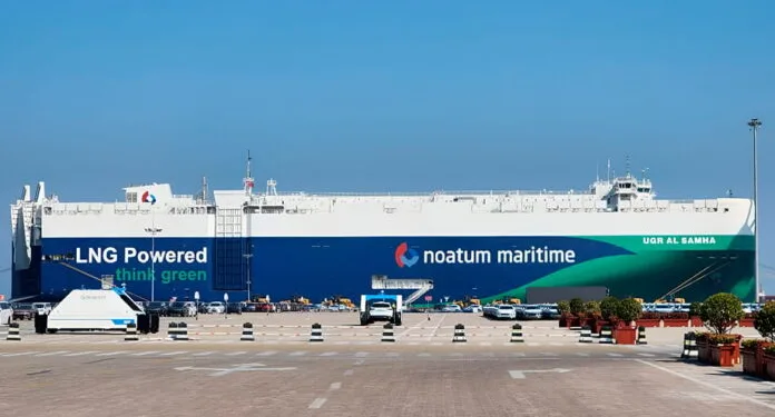 Noatum Maritime receives first LNG-powered vessel for United Global Ro-Ro JV