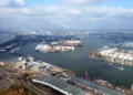 Noordkasteel bridge out of service after barge collision in Antwerp