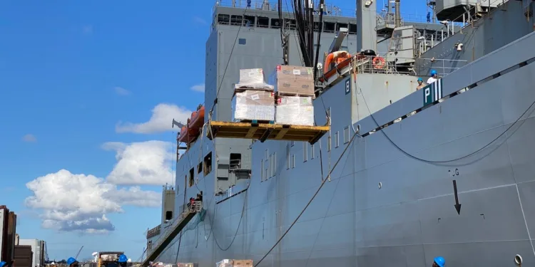 Pentagon wants to buy 10 cargo ships to bolster aging logistics fleet
