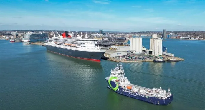 Port of Southampton welcomes world’s first ammonia-powered vessel