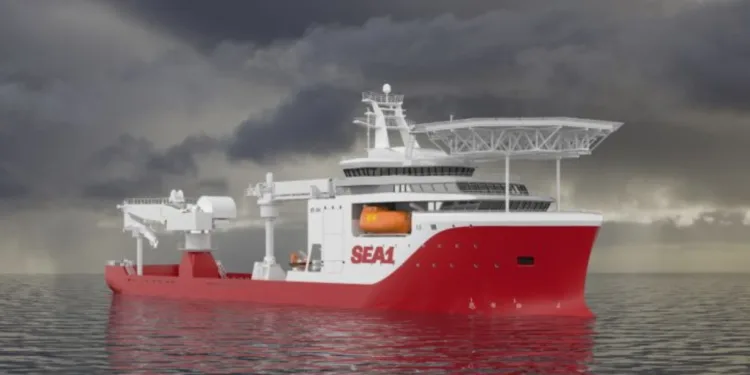 Sea1 Offshore orders two more OSVs from China