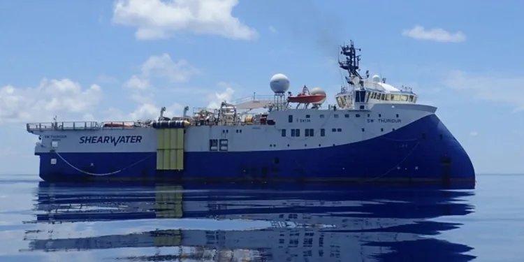 Shearwater pens worldwide survey deal with TotalEnergies