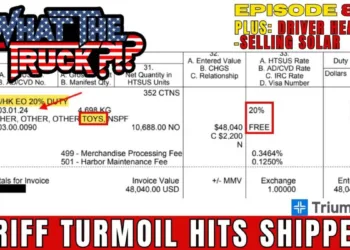 Tariff turmoil hits shippers; truckers squat across the world; selling solar | WHAT THE TRUCK?!?