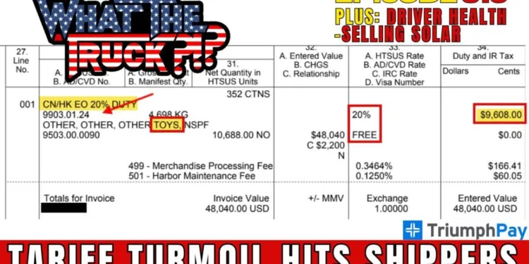 Tariff turmoil hits shippers; truckers squat across the world; selling solar | WHAT THE TRUCK?!?