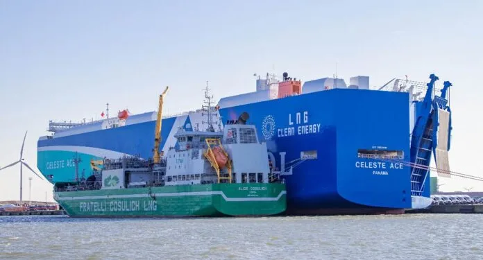Titan conducts first bunkering for MOL under new contract