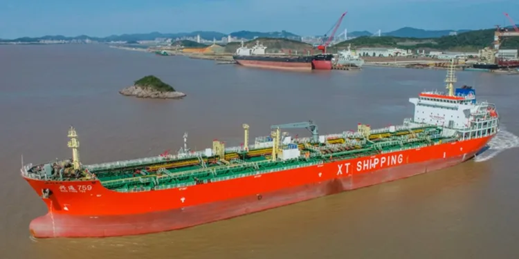 Xingtong books chemical tankers at Taizhou Kouan