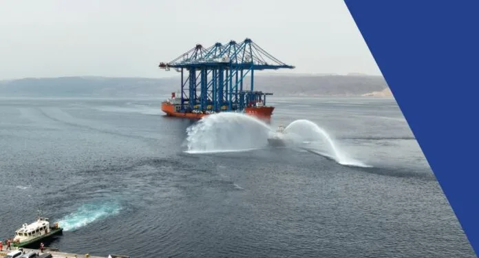 Aqaba Container Terminal receives US$13 million STS gantry crane