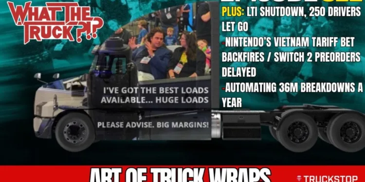 Art of truck wraps; Nintendo’s Vietnam bet backfires; automating 36M breakdowns | WHAT THE TRUCK?!?