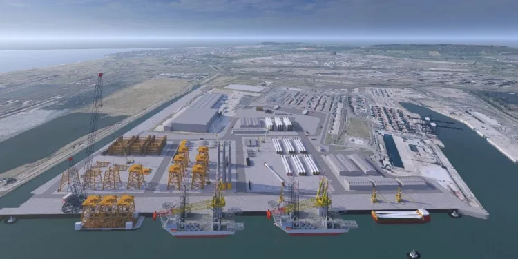 PD Ports planning development of $260m UK offshore wind hub