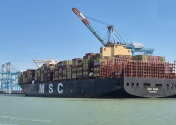 Port of Zeebrugge records new depth record