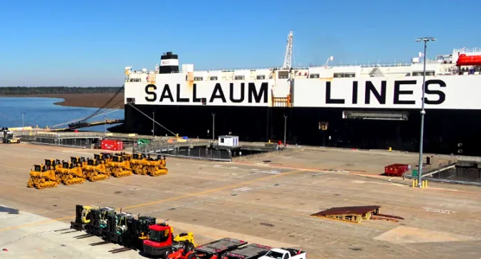 Sallaum Lines starts operations at Brunswick port
