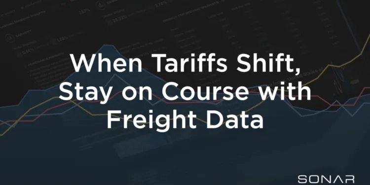 Using real-time data to navigate today’s volatile tariff landscape